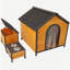 Niche pour chien XPT088