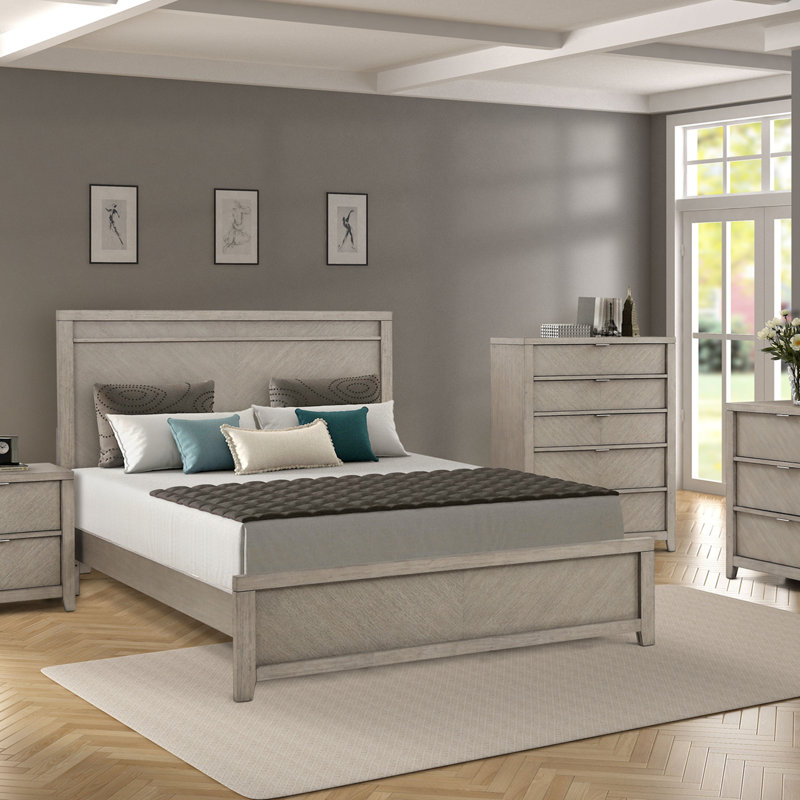 Panel Bed, King