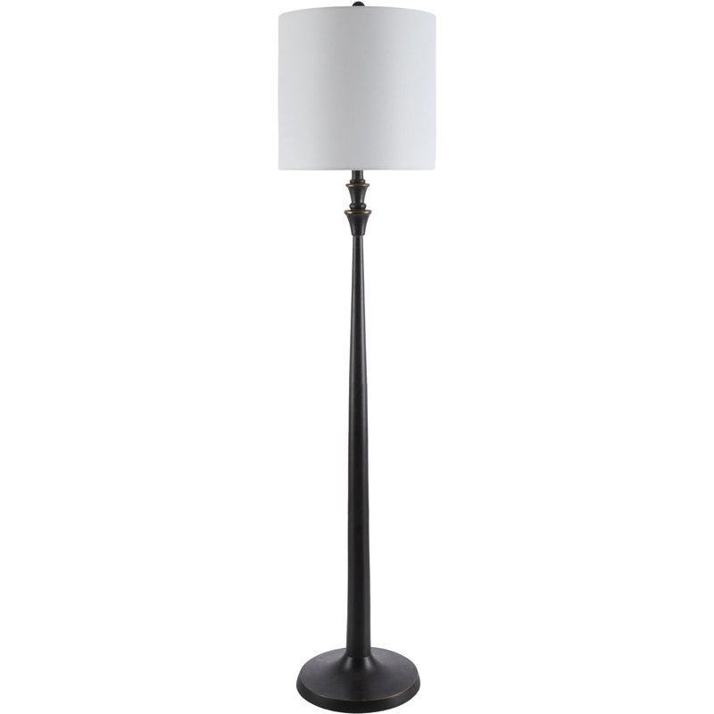 Lampe sur pied Alecs, Blanc