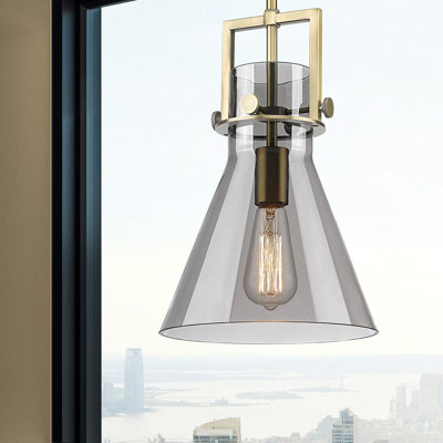 Luminaire suspendu avec tige 30 po Coterie