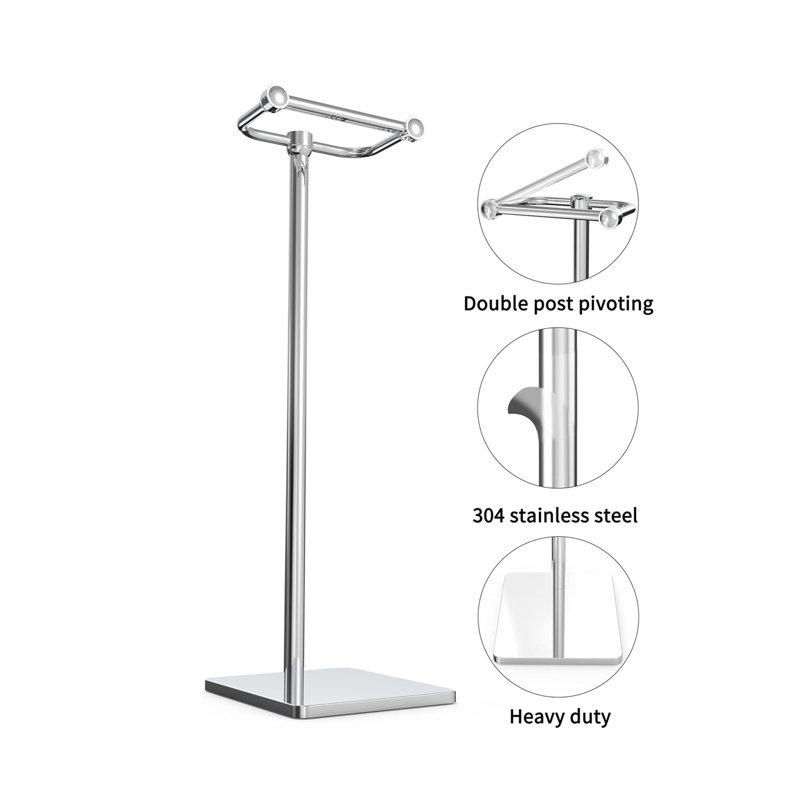 Free Standing Toilet Paper Holder