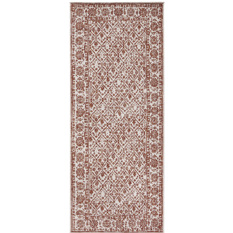 Curacao Flatweave Orange Rug