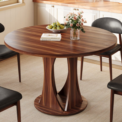 Solid Wood Round Dining Table
