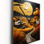 Horloge murale Farm Harvest Season Patchwork II - Paysage et nature-99631857
