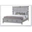 Grand lit de rangement Bridgevine Home Alexandria, finition brume de montagne