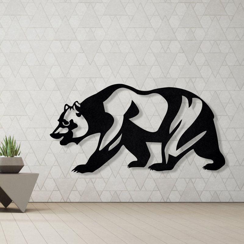 Wall Decor on Metal, 35cm H x 69cm W x 2cm D