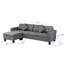 Ensemble de canapé modulaire confortable pour le salon avec chaise longue polyvalente