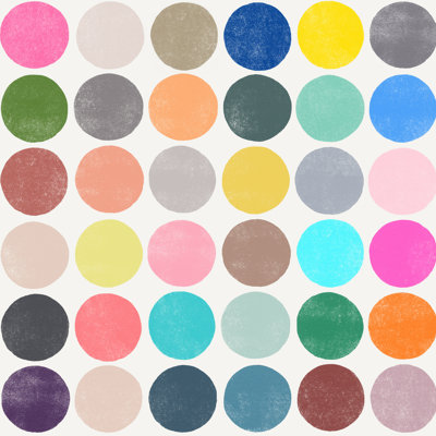 "Colorplay" by Garima Dhawan Machine-Made Print