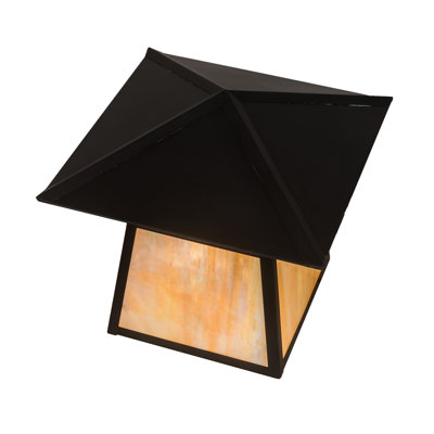 Wysocki Metal Fence Post Cap Light