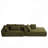 Boneless Modern Upholstered Sectional Sofa With 6 Pillows, No assembly required-2145291312-2134752906-2129649635