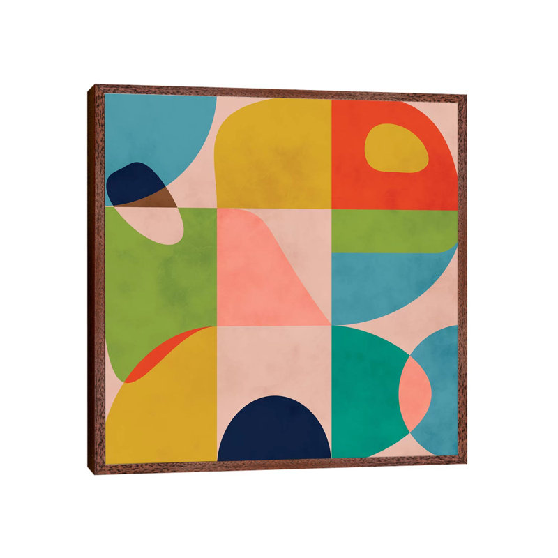 Modern Mid Century Spring by Ana Rut Bré - Gallery-Wrapped Canvas Giclée on Canvas, Classic Wood Framed