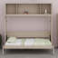 Lit escamotable avec armoires de rangement-368624250