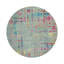 Coco Pink Vegan Leather Round Coasters-684299911