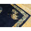 1890s Antique Wool Chinese Room Size - Peking Knotted Rectangle Blue Rug