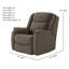 Fauteuil inclinable mural Hercules-119598398