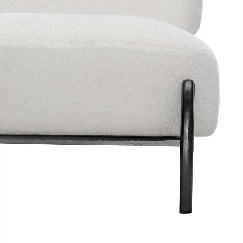 Chaise de loisirs en bois massif au design moderne et simple, assise et dossier moelleux, idéale pour le salon ou la chambre à coucher