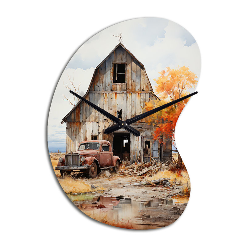 Horloge murale Barns Rustic Charm, Petit