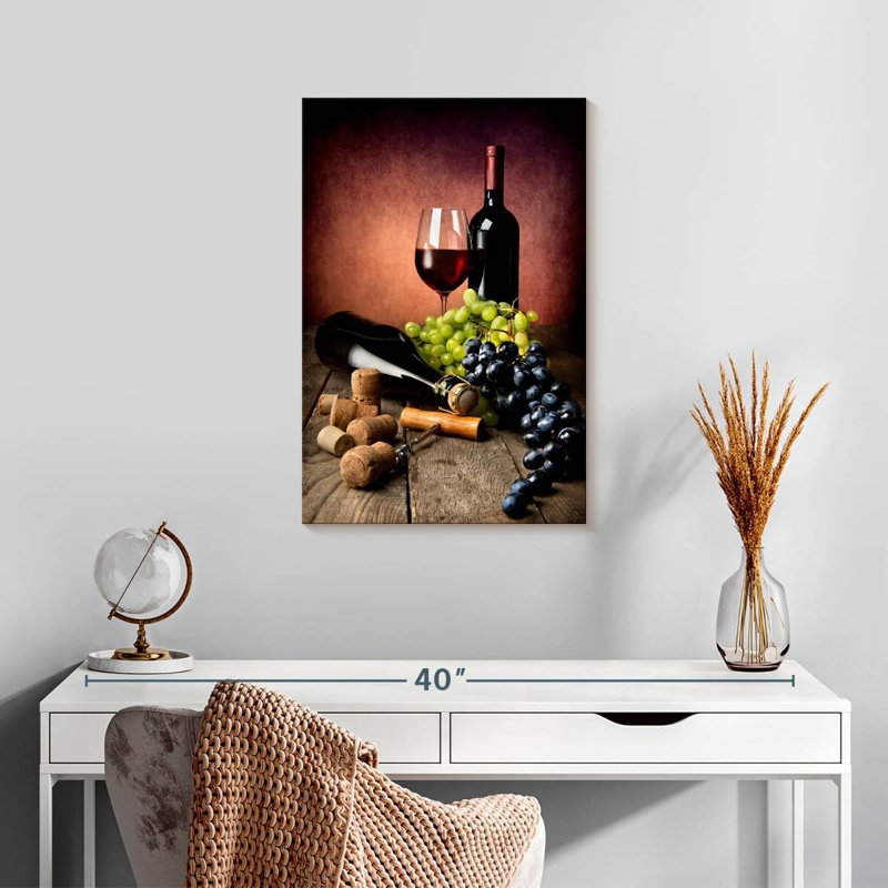 Yarlin Exquisite Red Wine, 24" H x 16" W