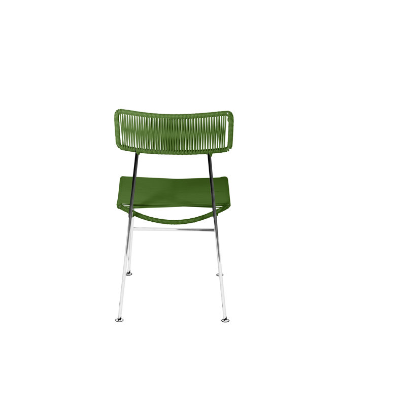 Chaise Hapi, Cactus / chrome
