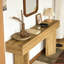 Rustic Side Table,Compact Console Table