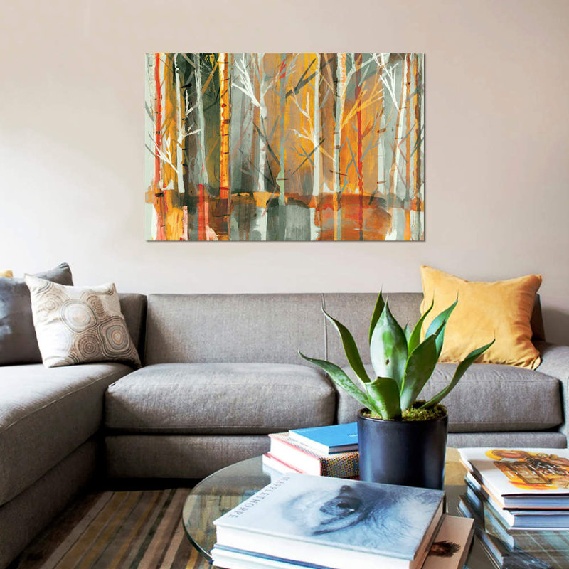 «Sunset», impression sur toile, H 40 po x l 60 po x P 1,5 po, Pas de tapis, Toile tendue