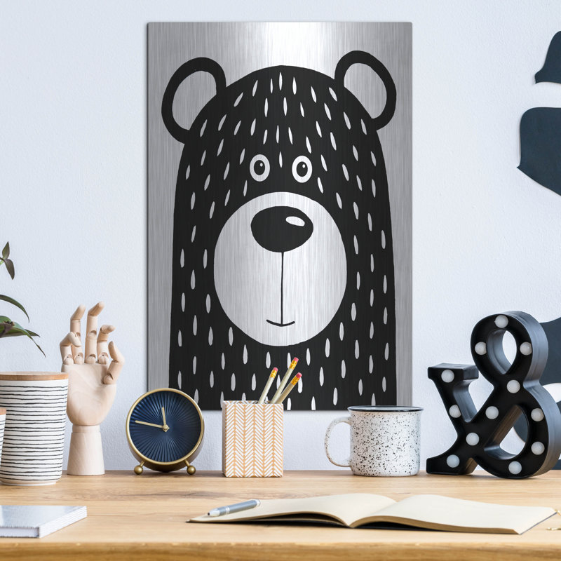 «Vanilla Bear» par Lucia Stewart, H 12 po x l 16 po