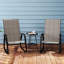 Steel, Texteline Rocking Chair