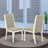 Aboubakry Parson Chairs - Shitake Linen Fabric set of 2 Padded Dining Chairs-635078652-584068942