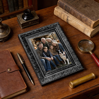 Cadre photo 8 "x 10" noir 1PC pour cadeaux de fête des Mères