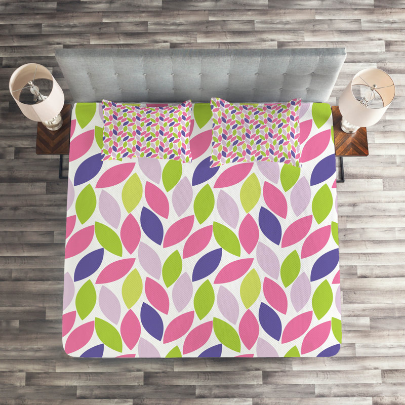 Modern & Contemporary Polyester Coverlet, King Bedspread + 2 Shams