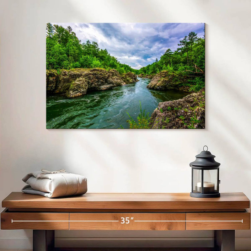 Alvord Mountain Forest River, 16" H x 24" W