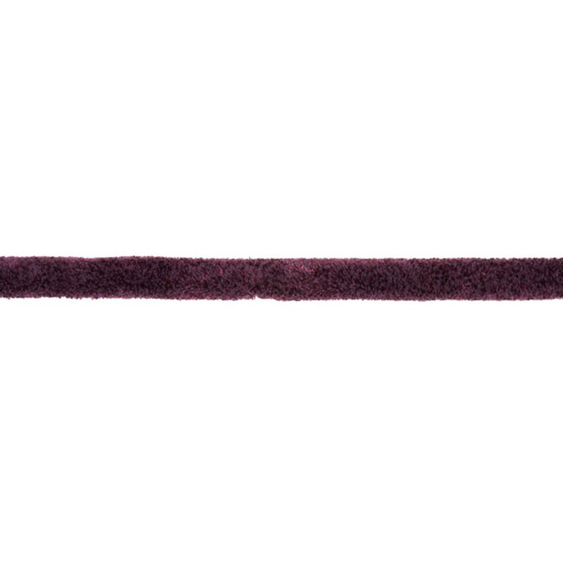Schumacher x Neisha Crosland Tuft Braid Tape, Aubergine