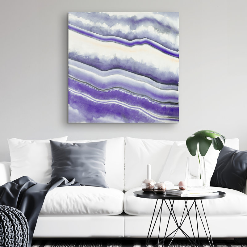 geode - 32"x32" art on canvas