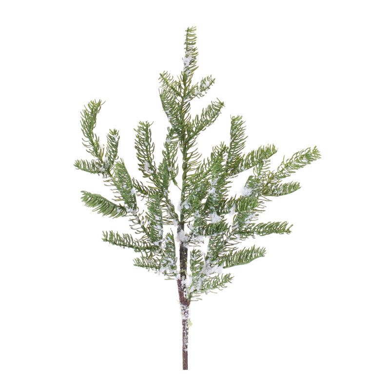 Polyethylene (PE) Pine Arrangement, 28" H x 2.5" W x 10" D, Green/Brown