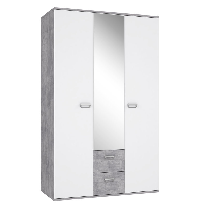 Bearup 2 Door Manufactured Wood Wardrobe