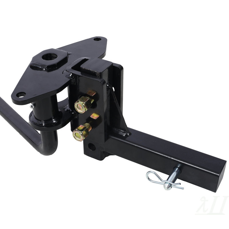 1,2000lb Weight Distribution Hitch with Height Adjustable Forged Shank