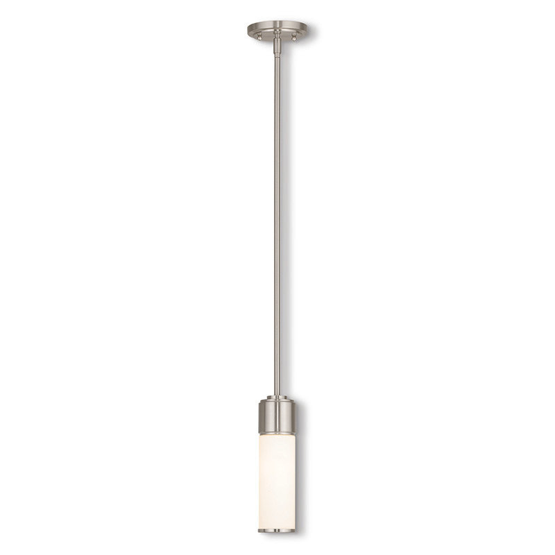 Allegra 1 - Light Single Pendant, Brushed Nickel
