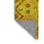 Tapis contemporains jaunes lavables à la machine 851-1553167581