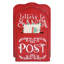Boîte aux lettres rétro avec boîte aux lettres père Noël rétro