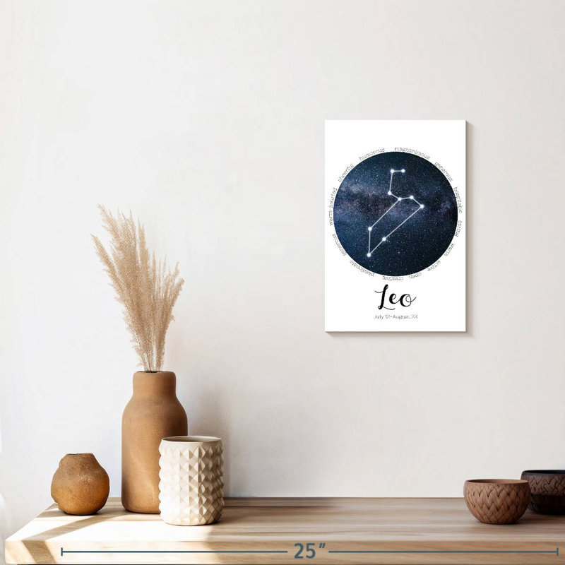 " Leo Constellation " by Luna Lyric, 12" H x 8" W x 1" D