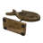 Pauly Puranna Perforated Fish Wood Figurine
