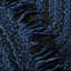 Tapis en coton tissé à la main en bleu marine / noir-1793865986