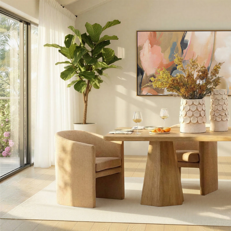 Traverly Dining Table Light Natural
