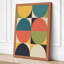 Chromatic Geometry Mid-Century - Wrapped Canvas-1591374128-1591374088