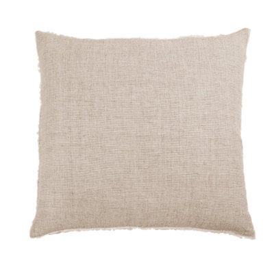 Logan Navy/Olive/Terra Cotta/Charcoal Linen Piece Sham