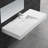 ADM Bathroom 20'' Resin Square Bathroom Sink-64589991