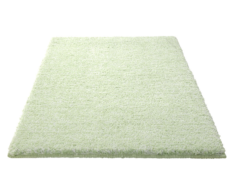 Microfiber Non-Slip Bath Rug, 70 cm H x 120 cm W, Mint