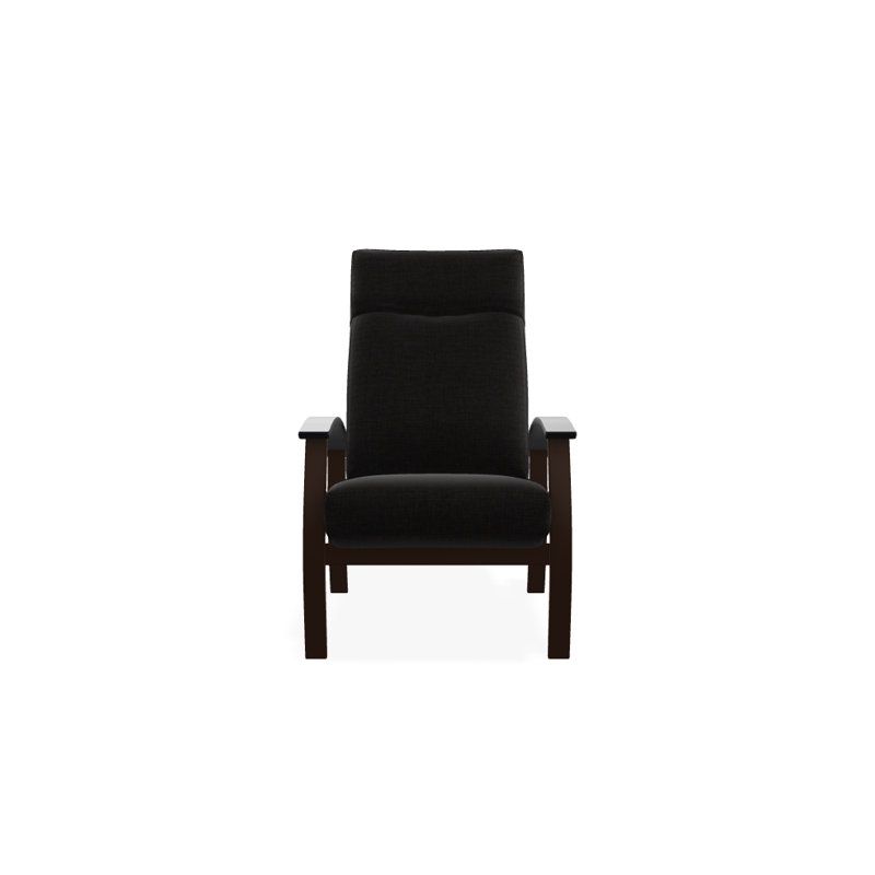 Chaise de patio inclinable avec coussins Askar, Mélange anthracite, Blanc P50, Kona texturé