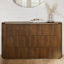 Ellison Fluted Solid Wood Dresser, Fully Assembled