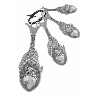 Ganz 4 -Piece Metal Measuring Spoon Set